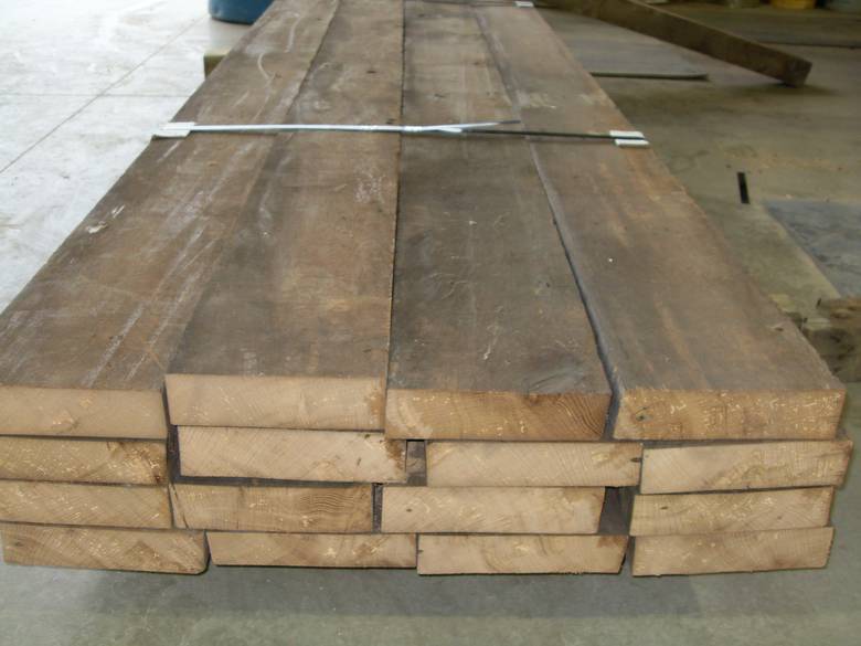 Weathered Oak Lumber for Approval